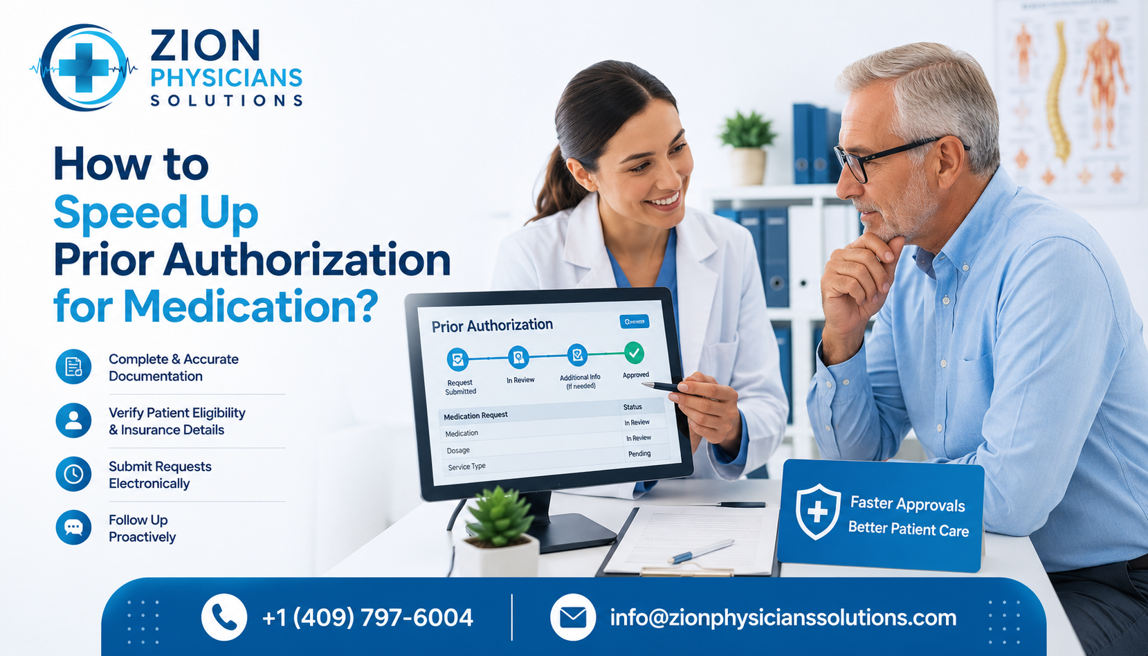 Reliable Authorization Services by Zion Physicians Solutions